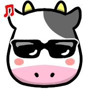 อิโมจิไลน์ Happy cows Emoji