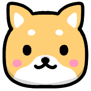 อิโมจิไลน์ Happy Shiba inu Emoji