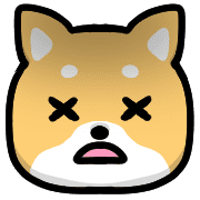 อิโมจิไลน์ Happy Shiba inu Emoji