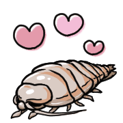 อิโมจิไลน์ Happy Bathynomous dorsalis Emoji