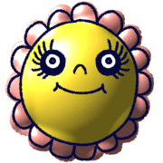อิโมจิไลน์ Pink&yellow balloon!