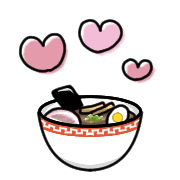 อิโมจิไลน์ Happy ramen Emoji