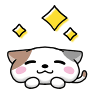 อิโมจิไลน์ Happy cat Emoji 2