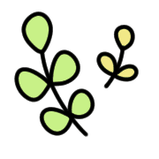 อิโมจิไลน์ Simple emoji that can be used in spring