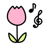 อิโมจิไลน์ Simple emoji that can be used in spring