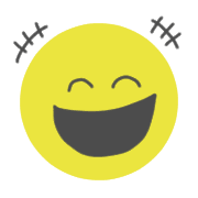 อิโมจิไลน์ Smile face emoji for everyday use