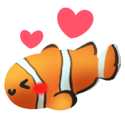 อิโมจิไลน์ Healing Aquarium emoji