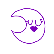 อิโมจิไลน์ Purple cute! Every day Emoji