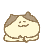 อิโมจิไลน์ Pastel cute simple cat useful everyday