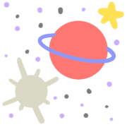 อิโมจิไลน์ Space Emoji!
