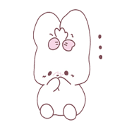 Pink bunny cute