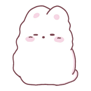Pink bunny cute