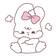Pink bunny cute รูปที่ 8