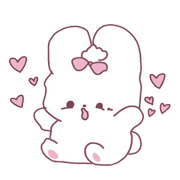 Pink bunny cute รูปที่ 12