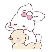 Pink bunny cute รูปที่ 13