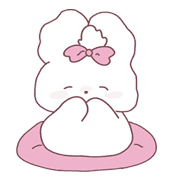 Pink bunny cute รูปที่ 23
