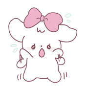 Pink bunny cute รูปที่ 24