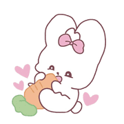 Pink bunny cute รูปที่ 25