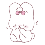 Pink bunny cute รูปที่ 29