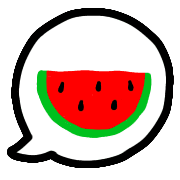 อิโมจิไลน์ simple speech bubble emoji summer