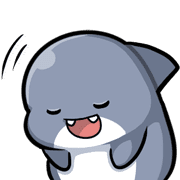 อิโมจิไลน์ Shahimi shark Emoji 2