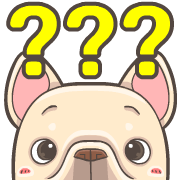 French Bulldog PIGU Animated Emoji รูปที่ 8