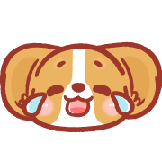 Corgi KaKa อิโมจิแอนิเมชัน