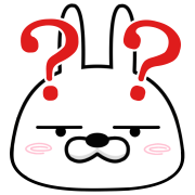 Moving rubbing rabbit อิโมจิแอนิเมชัน รูปที่ 10