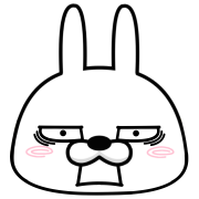 Moving rubbing rabbit อิโมจิแอนิเมชัน รูปที่ 19