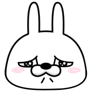 Moving rubbing rabbit อิโมจิแอนิเมชัน รูปที่ 27