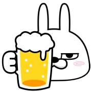 Moving rubbing rabbit อิโมจิแอนิเมชัน รูปที่ 33