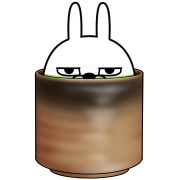 Moving rubbing rabbit อิโมจิแอนิเมชัน รูปที่ 35