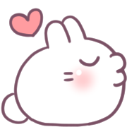 BossTwo: อิโมจิดุ๊กดิ๊กกระต่ายน่ารัก