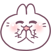 BossTwo: อิโมจิดุ๊กดิ๊กกระต่ายน่ารัก รูปที่ 6