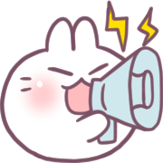 BossTwo: อิโมจิดุ๊กดิ๊กกระต่ายน่ารัก รูปที่ 34