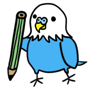 อิโมจิไลน์ Cute budgerigar emoji