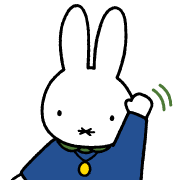 miffy อิโมจิแอนิเมชัน รูปที่ 6