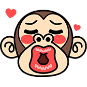 Funny Monkey★ อิโมจิดุ๊กดิ๊ก รูปที่ 12