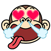 Funny Monkey★ อิโมจิดุ๊กดิ๊ก รูปที่ 13