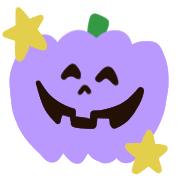 อิโมจิไลน์ Kawaii halloween emoji