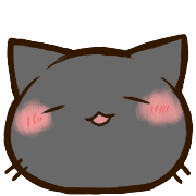 Ohagi Emoji-Black cat- รูปที่ 7