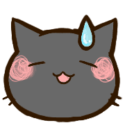 Ohagi Emoji-Black cat- รูปที่ 15