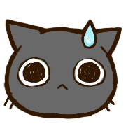 Ohagi Emoji-Black cat- รูปที่ 16