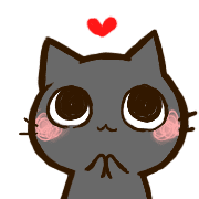Ohagi Emoji-Black cat- รูปที่ 27