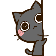 Ohagi Emoji-Black cat- รูปที่ 32