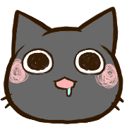 Ohagi Emoji-Black cat- รูปที่ 33