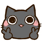 Ohagi Emoji-Black cat- รูปที่ 35