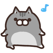 Plump Dog & Plump Cat อิโมจิแอนิเมชัน รูปที่ 37