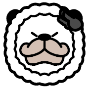 Smiling Alpaca อิโมจิแอนิเมชัน รูปที่ 8
