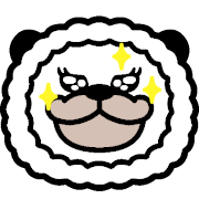 Smiling Alpaca อิโมจิแอนิเมชัน รูปที่ 12